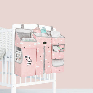 Transform Your Nursery with Our Waterproof Crib Hanging Diaper Storage Bag