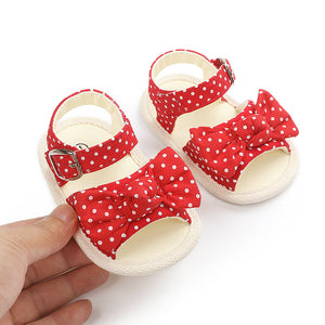 Bowknot Soft-Sole Baby Sandals for Toddlers