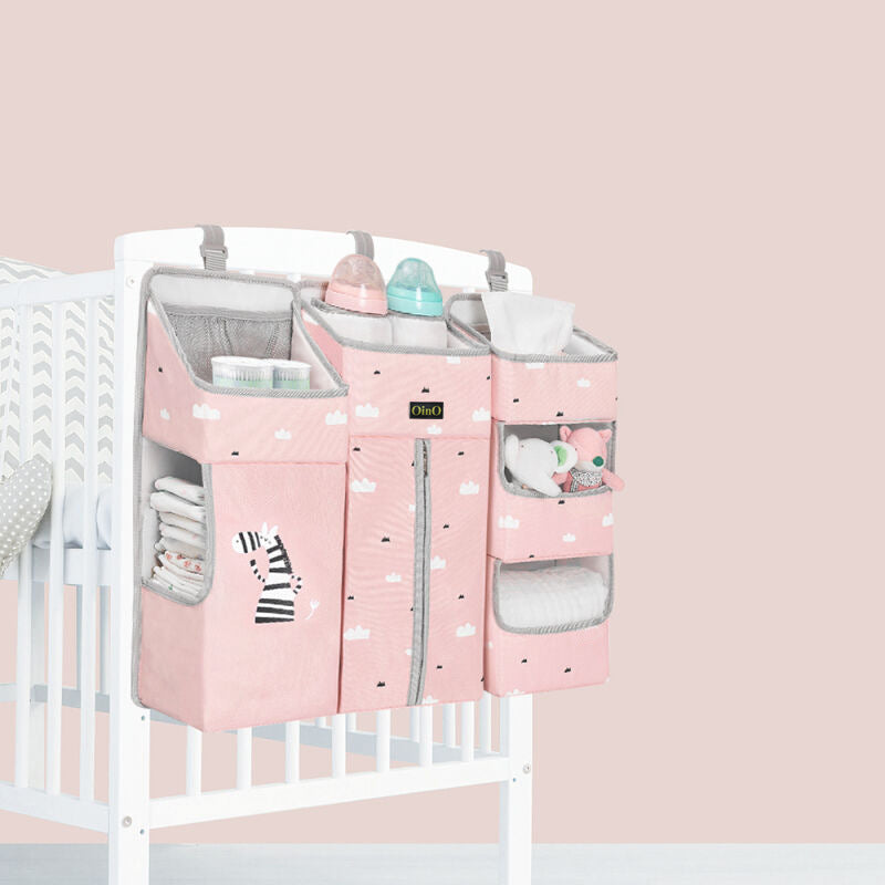 Waterproof Crib Hanging Diaper Storage Bag