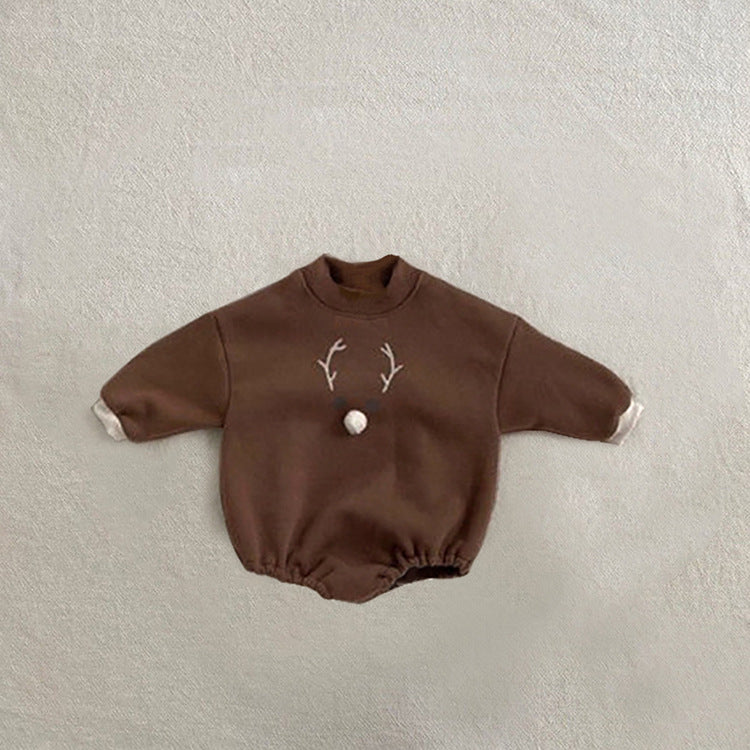 Christmas Baby Romper – Autumn & Winter Outfit