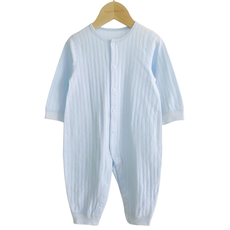 Cotton Newborn Baby Onesie – Spring & Autumn Pajamas