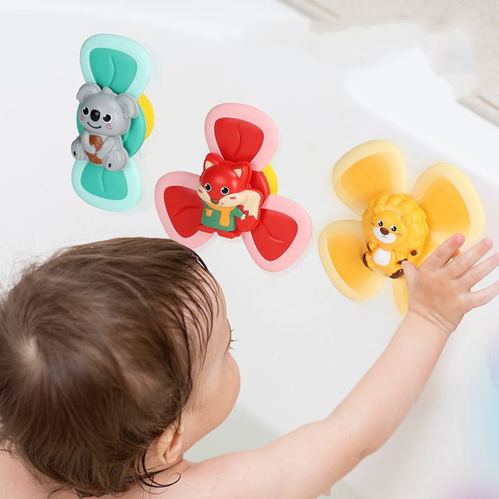 Spinning Suction Cup Baby Bath & Teether Toy