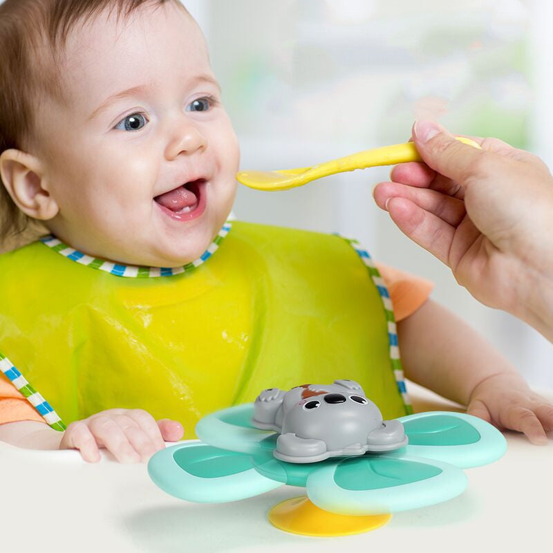 Spinning Suction Cup Baby Bath & Teether Toy