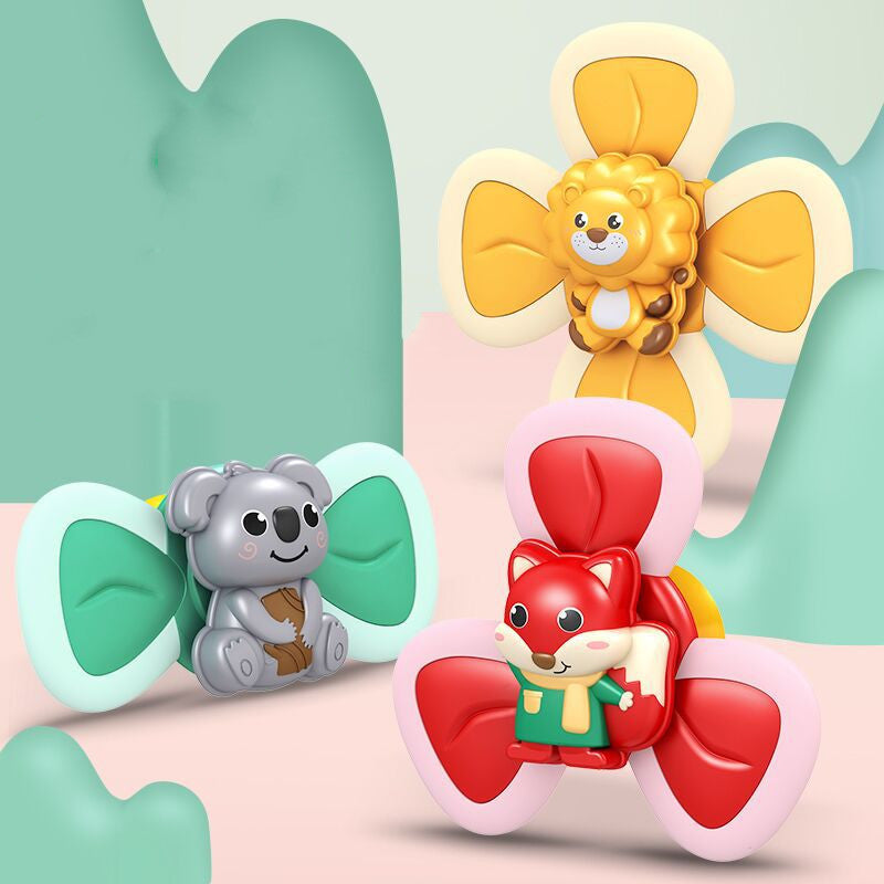 Spinning Suction Cup Baby Bath & Teether Toy