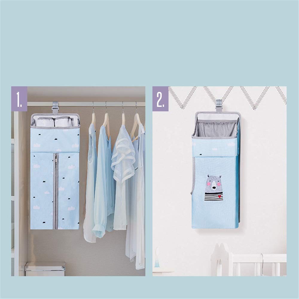 Waterproof Crib Hanging Diaper Storage Bag