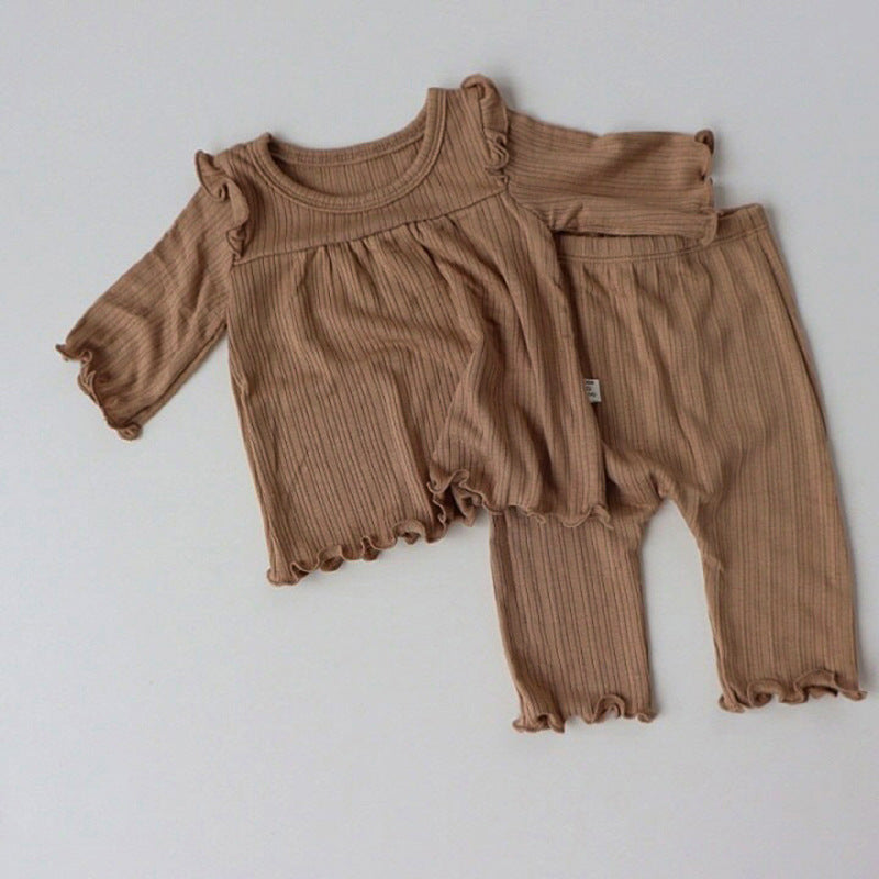 Cotton Soft Baby Bottoming Suit & Pajamas Set