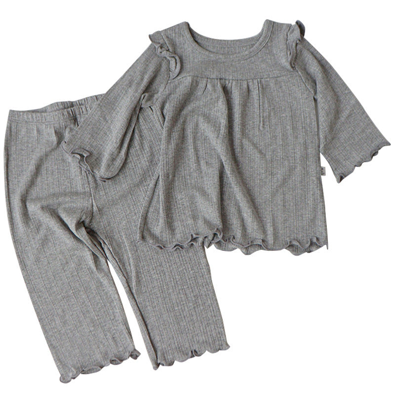 Cotton Soft Baby Bottoming Suit & Pajamas Set