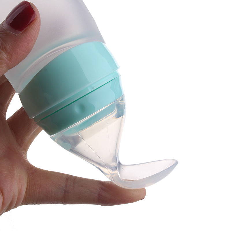 Silicone Feeding Spoon for Children’s Food Supplement