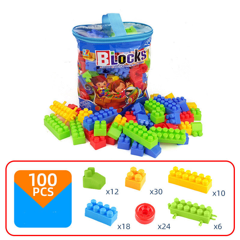 Large-Piece Building Blocks for Early Childhood Education