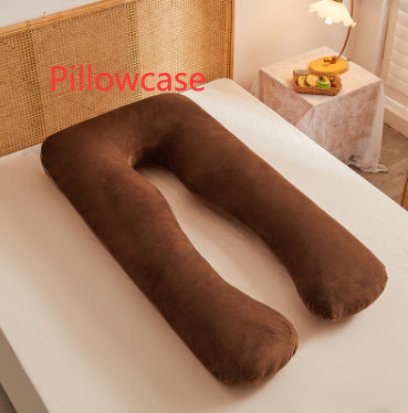 Pure Cotton Removable & Washable U-Shaped Maternity Pillow