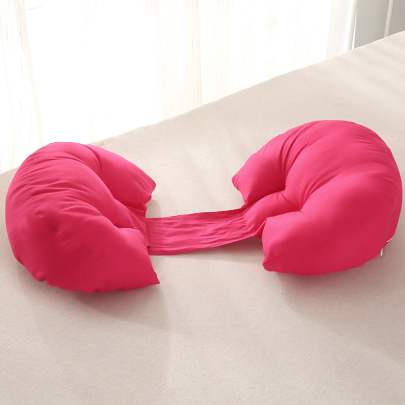 Cotton Multifunctional Maternity Waist & Side-Sleeping Pillow