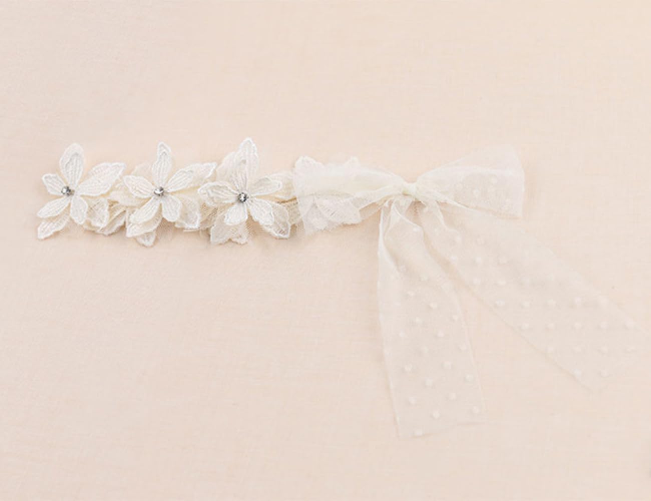 Cute Bow-Knot Lace Headband for Baby Girls