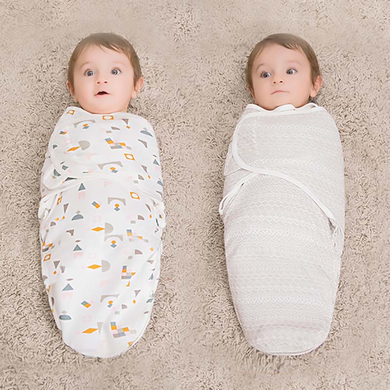 Newborn Anti-Startle Swaddle Quilt for Spring & Autumn