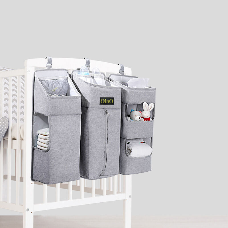 Waterproof Crib Hanging Diaper Storage Bag