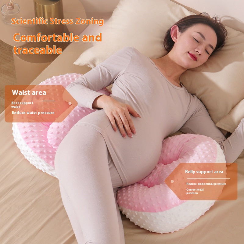 Multifunctional U-Shaped Maternity & Waist Support Pillow
