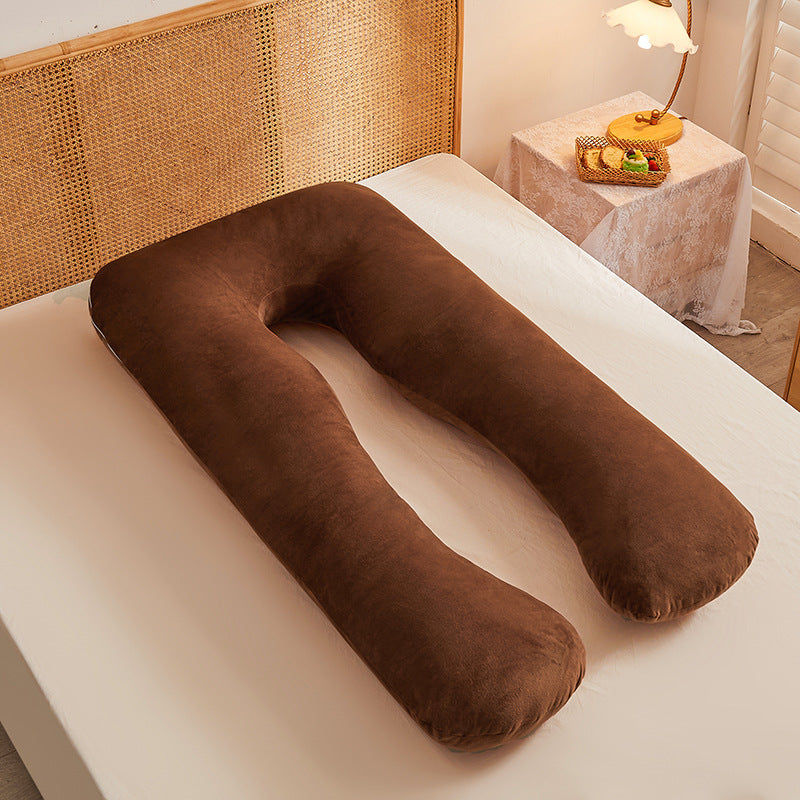 Pure Cotton Removable & Washable U-Shaped Maternity Pillow