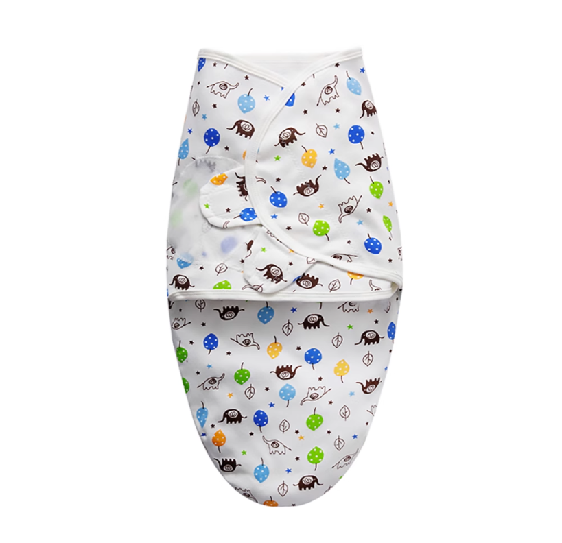 Newborn Anti-Startle Swaddle Quilt for Spring & Autumn