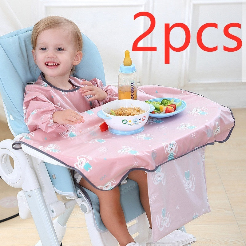 Baby Feeding Bib Cover & Anti-Dirty Dining Gown