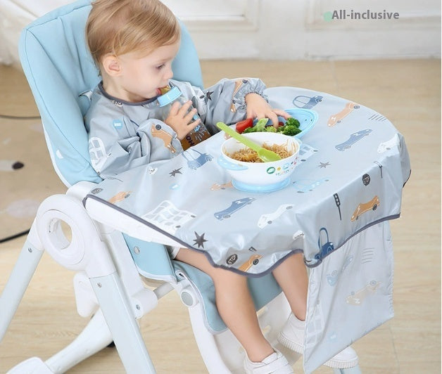 Baby Feeding Bib Cover & Anti-Dirty Dining Gown