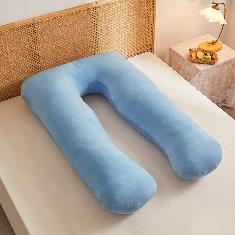 Pure Cotton Removable & Washable U-Shaped Maternity Pillow