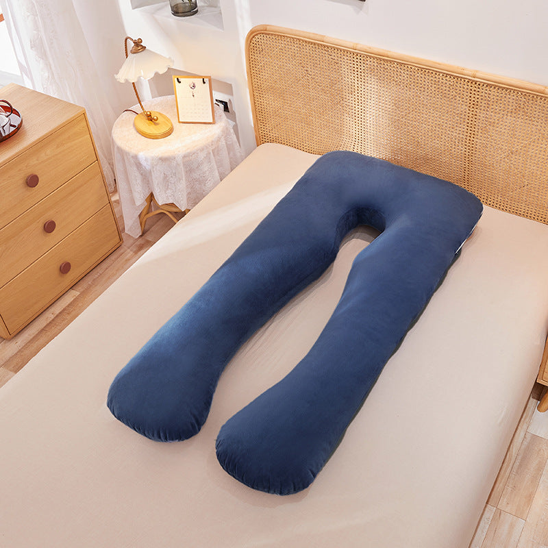 Pure Cotton Removable & Washable U-Shaped Maternity Pillow