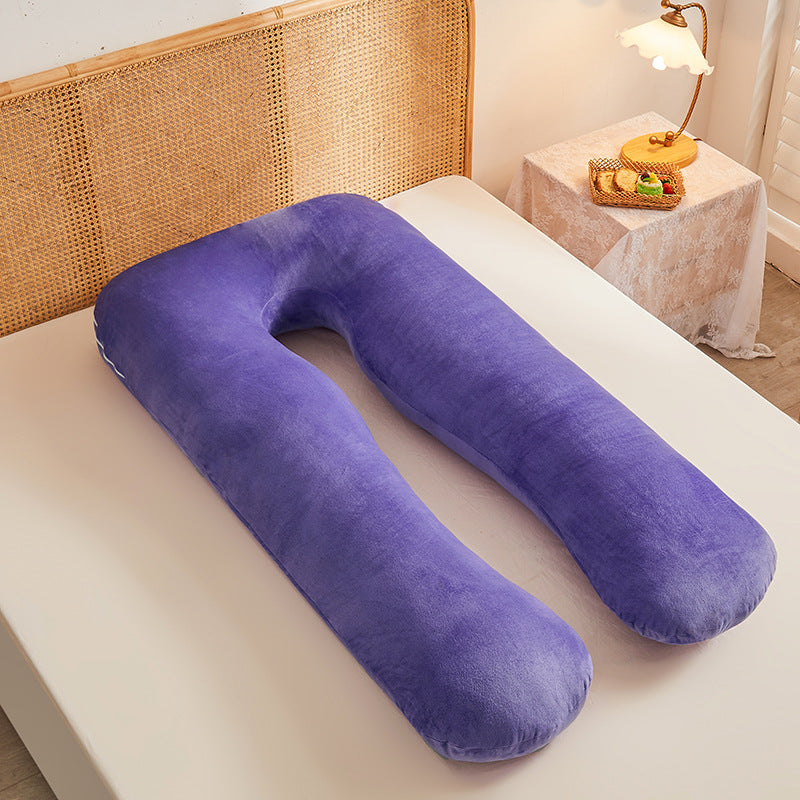 Pure Cotton Removable & Washable U-Shaped Maternity Pillow