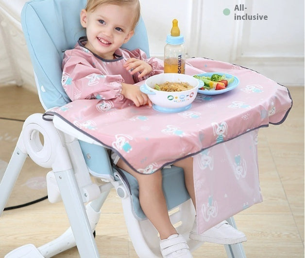 Baby Feeding Bib Cover & Anti-Dirty Dining Gown