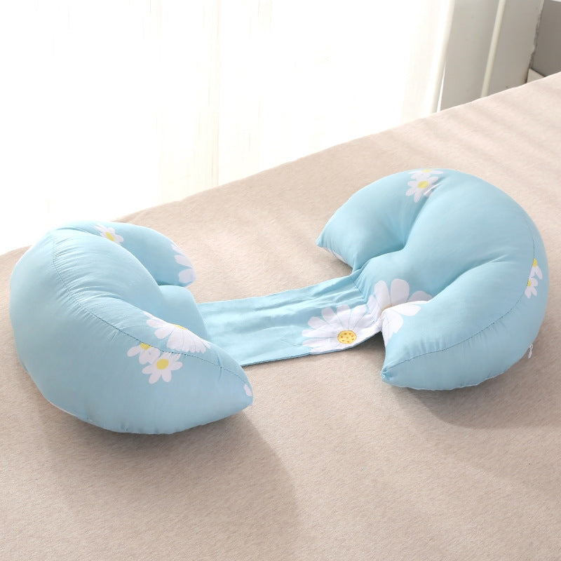 Cotton Multifunctional Maternity Waist & Side-Sleeping Pillow