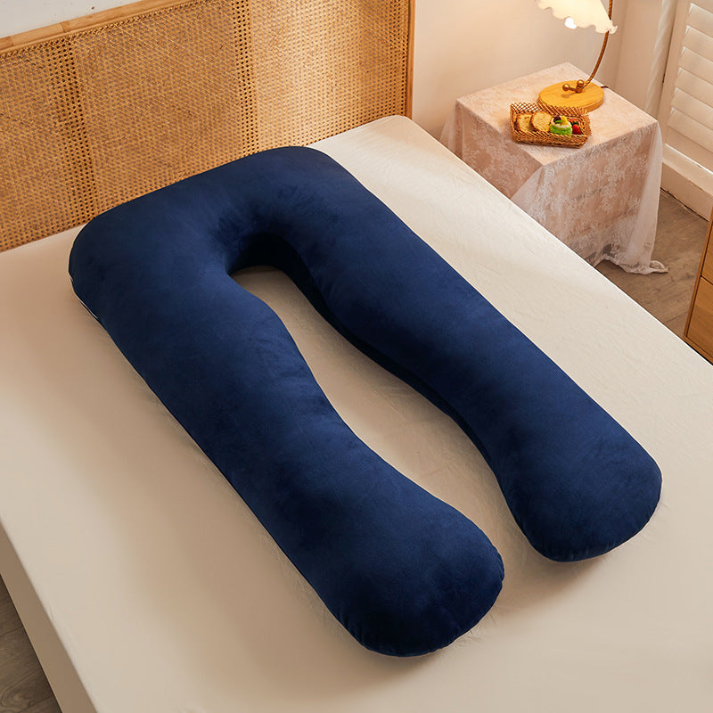 Pure Cotton Removable & Washable U-Shaped Maternity Pillow