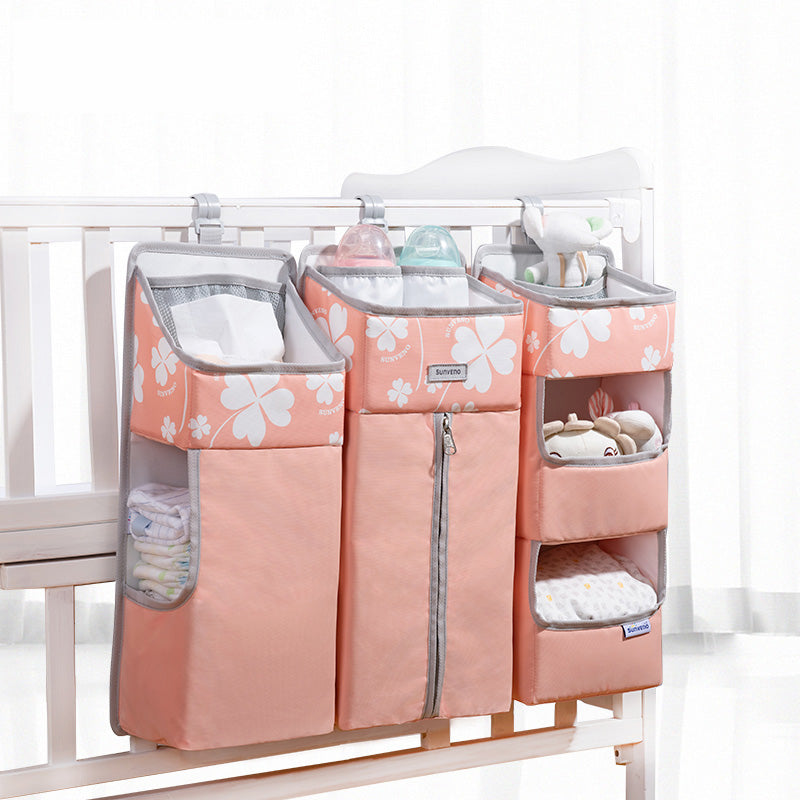 Waterproof Crib Hanging Diaper Storage Bag