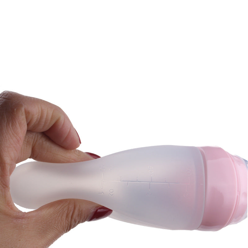 Silicone Feeding Spoon for Children’s Food Supplement