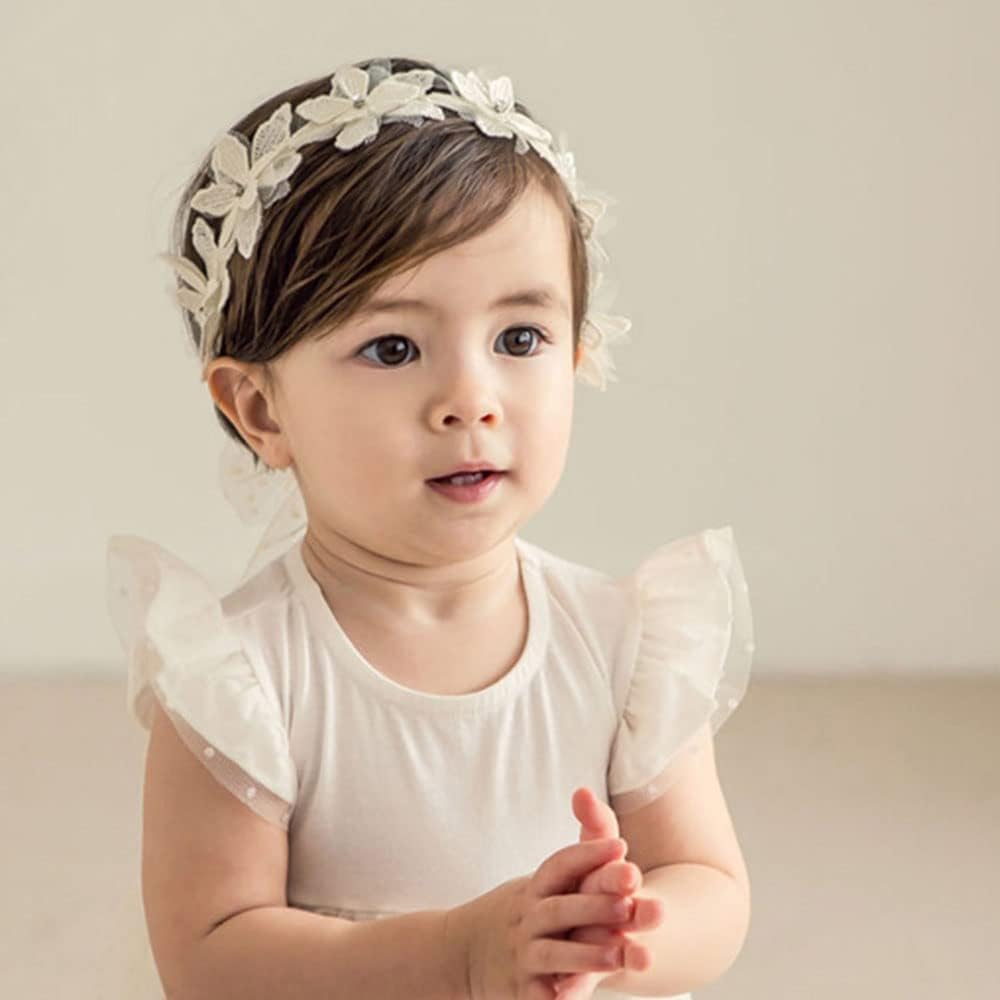 Cute Bow-Knot Lace Headband for Baby Girls
