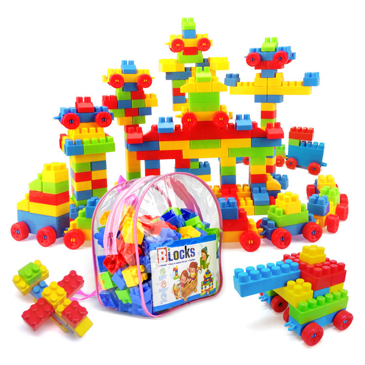Large-Piece Building Blocks for Early Childhood Education