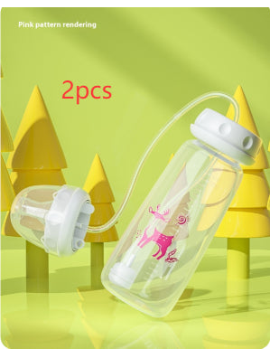 240ml Hands-Free Standard Diameter Baby Feeding Bottle