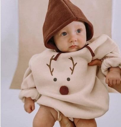 Christmas Baby Romper – Autumn & Winter Outfit