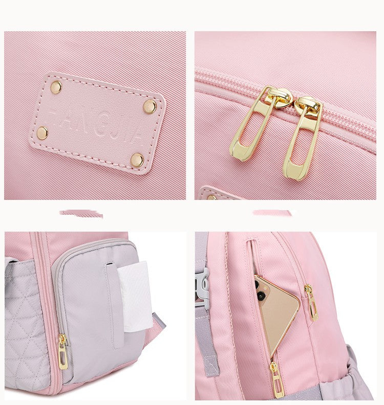 Large Capacity Multi-Pocket Baby Diaper Backpack