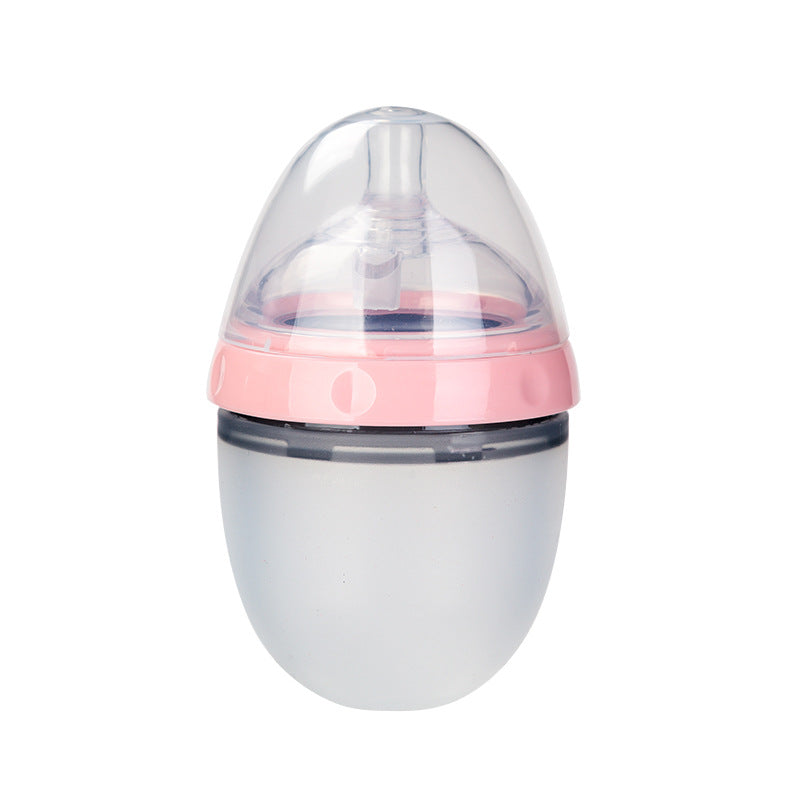Silicone Breast Milk Baby Feeding Bottle