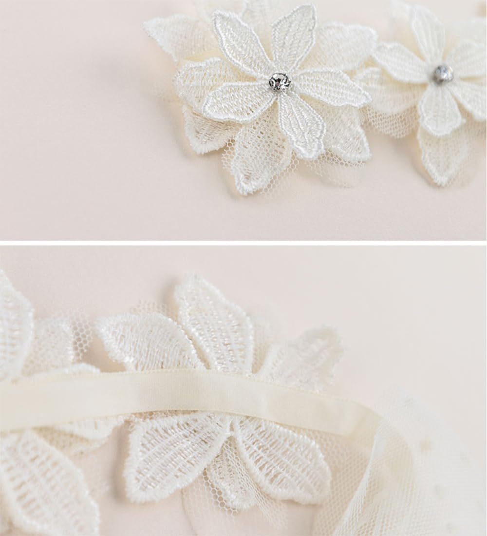 Cute Bow-Knot Lace Headband for Baby Girls