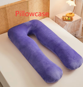 Pure Cotton Removable & Washable U-Shaped Maternity Pillow