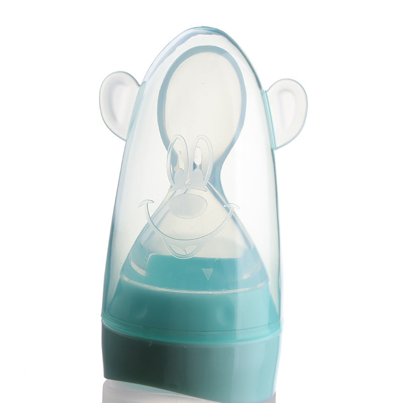 Silicone Feeding Spoon for Children’s Food Supplement