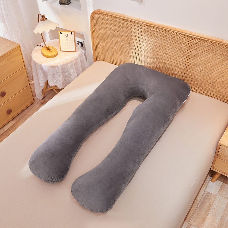 Pure Cotton Removable & Washable U-Shaped Maternity Pillow