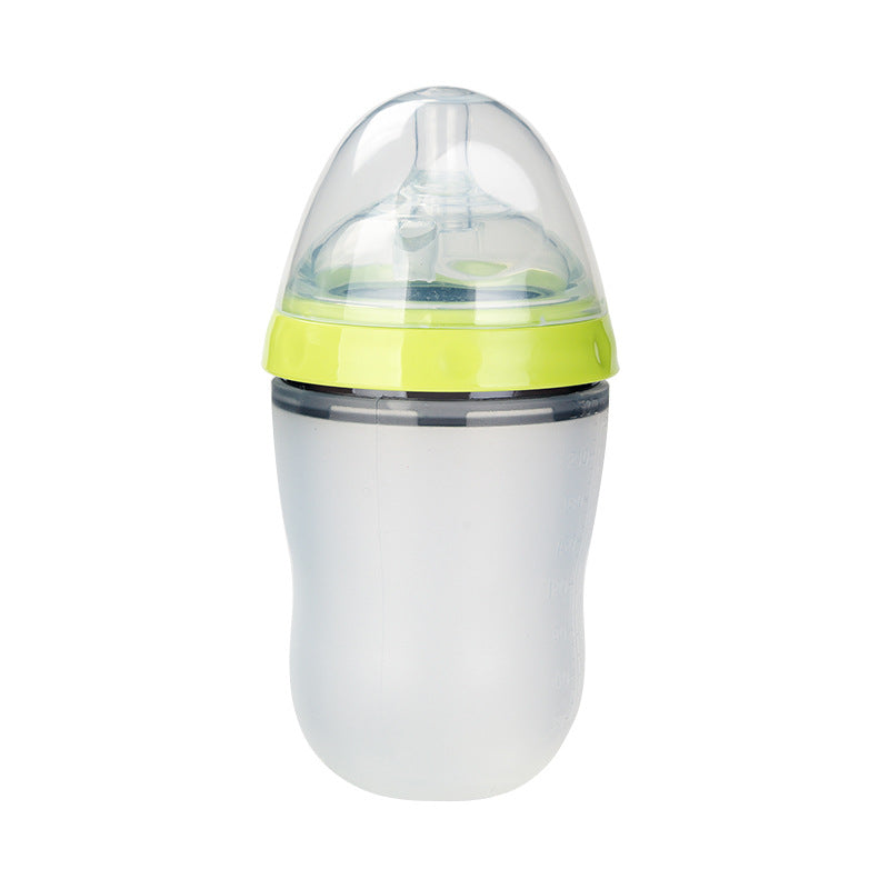Silicone Breast Milk Baby Feeding Bottle