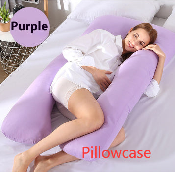 Pure Cotton Removable & Washable U-Shaped Maternity Pillow