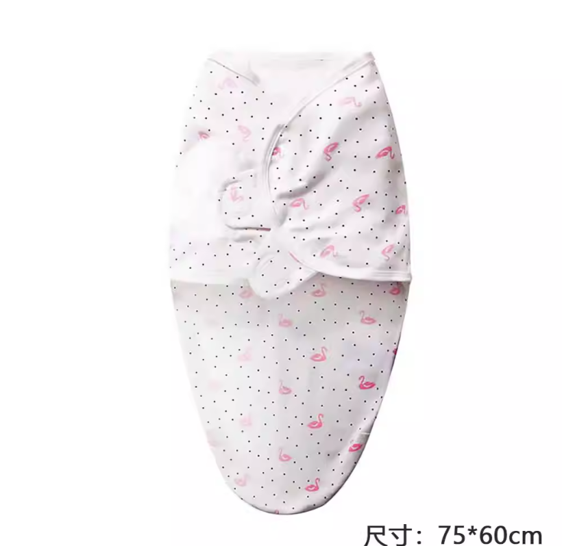 Newborn Anti-Startle Swaddle Quilt for Spring & Autumn