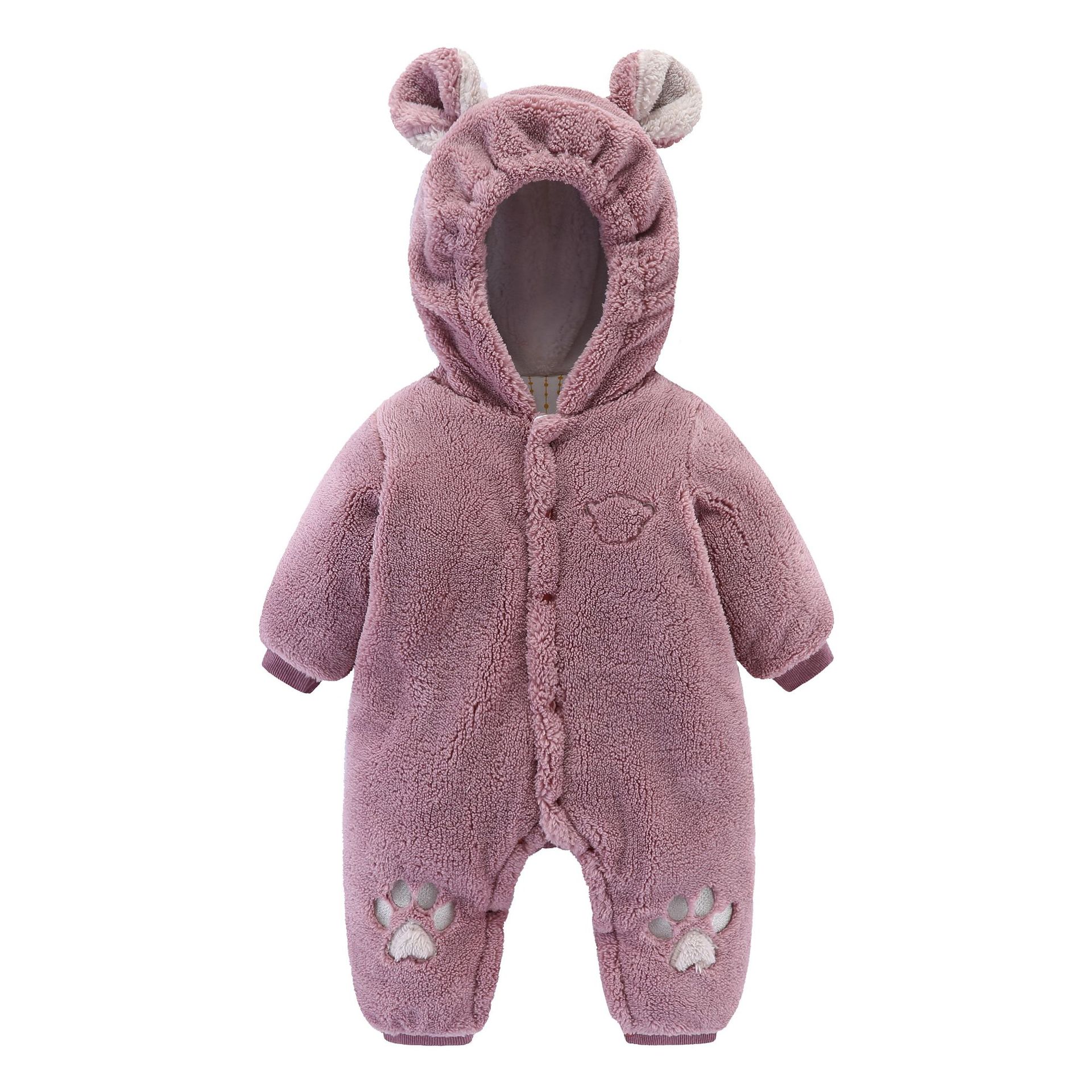 Quilted Newborn Baby Onesie Romper