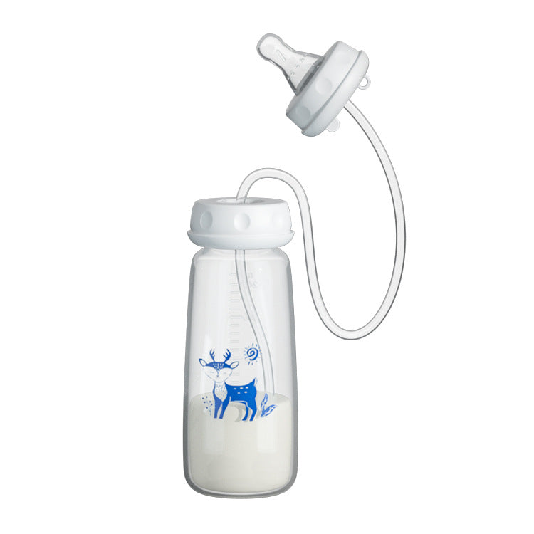 240ml Hands-Free Standard Diameter Baby Feeding Bottle