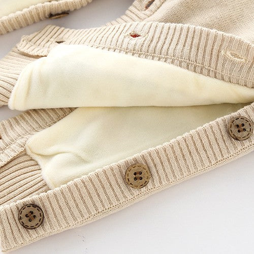 Thickened Newborn Baby Crawling Harness Outfit