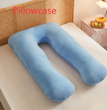 Pure Cotton Removable & Washable U-Shaped Maternity Pillow