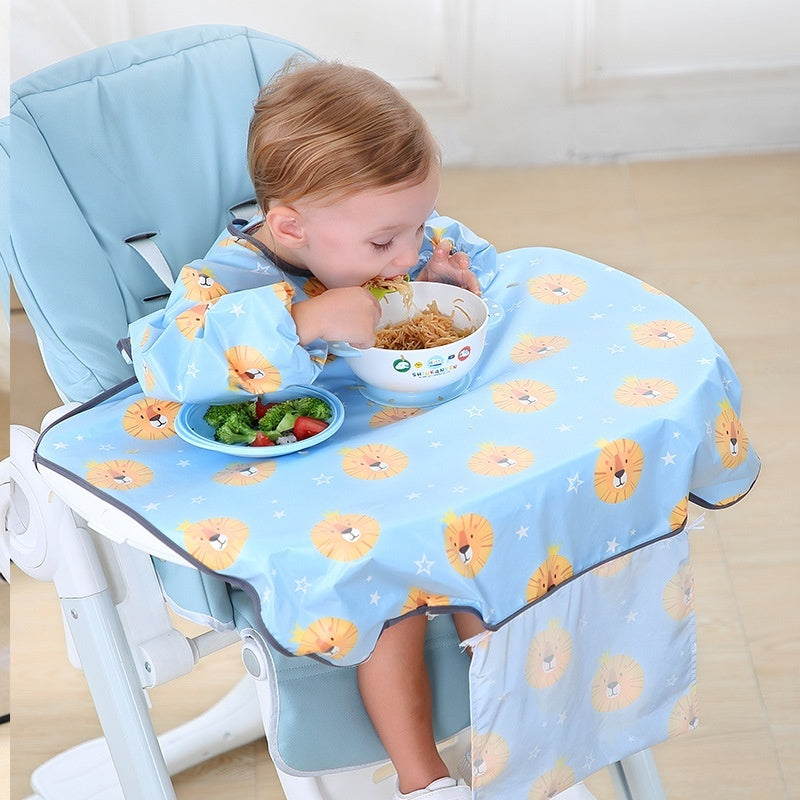 Baby Feeding Bib Cover & Anti-Dirty Dining Gown