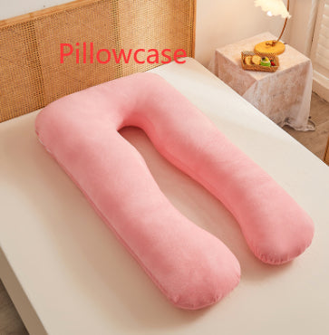 Pure Cotton Removable & Washable U-Shaped Maternity Pillow
